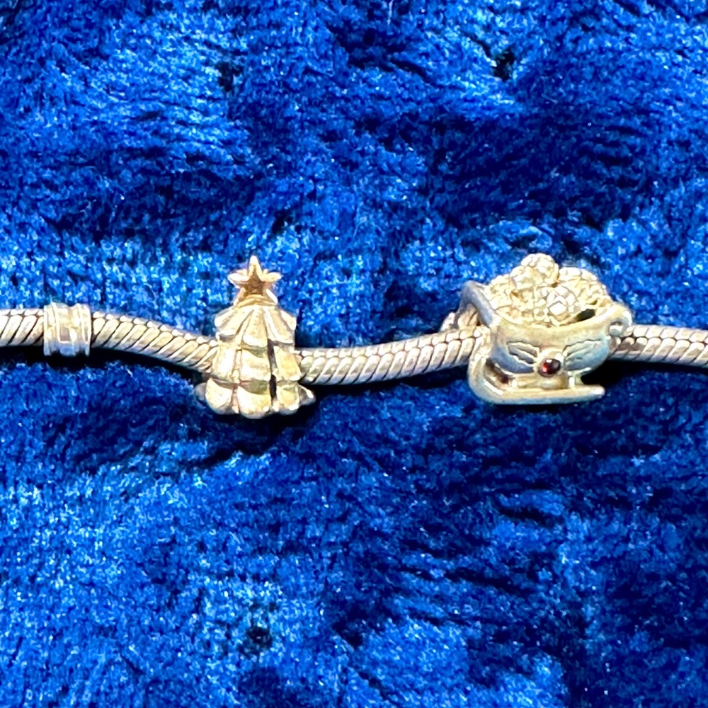 Authentic Pandora Christmas Charms